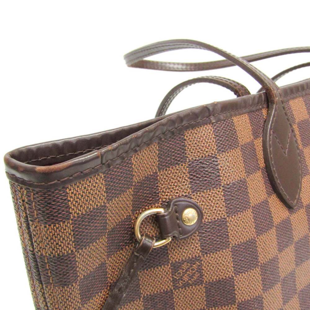 LOUIS VUITTON Brown Damier Neverfull MM Tote Bag - Picture 7 of 15